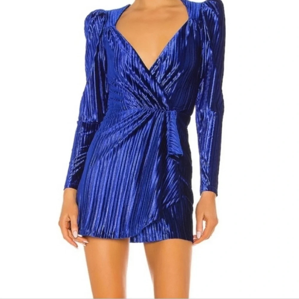 NBD NWT Lannis Mini Dress in Princess Blue